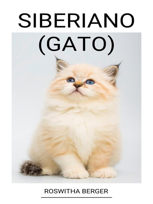 Title details for Siberiano (Gato) by Roswitha Berger - Available